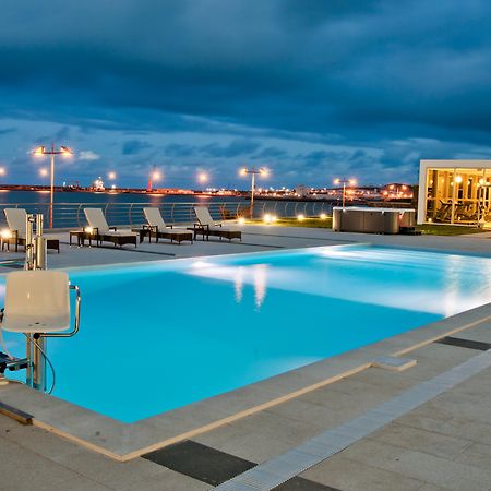 Atlantida Mar Hotel Praia da Vitoria Bagian luar foto