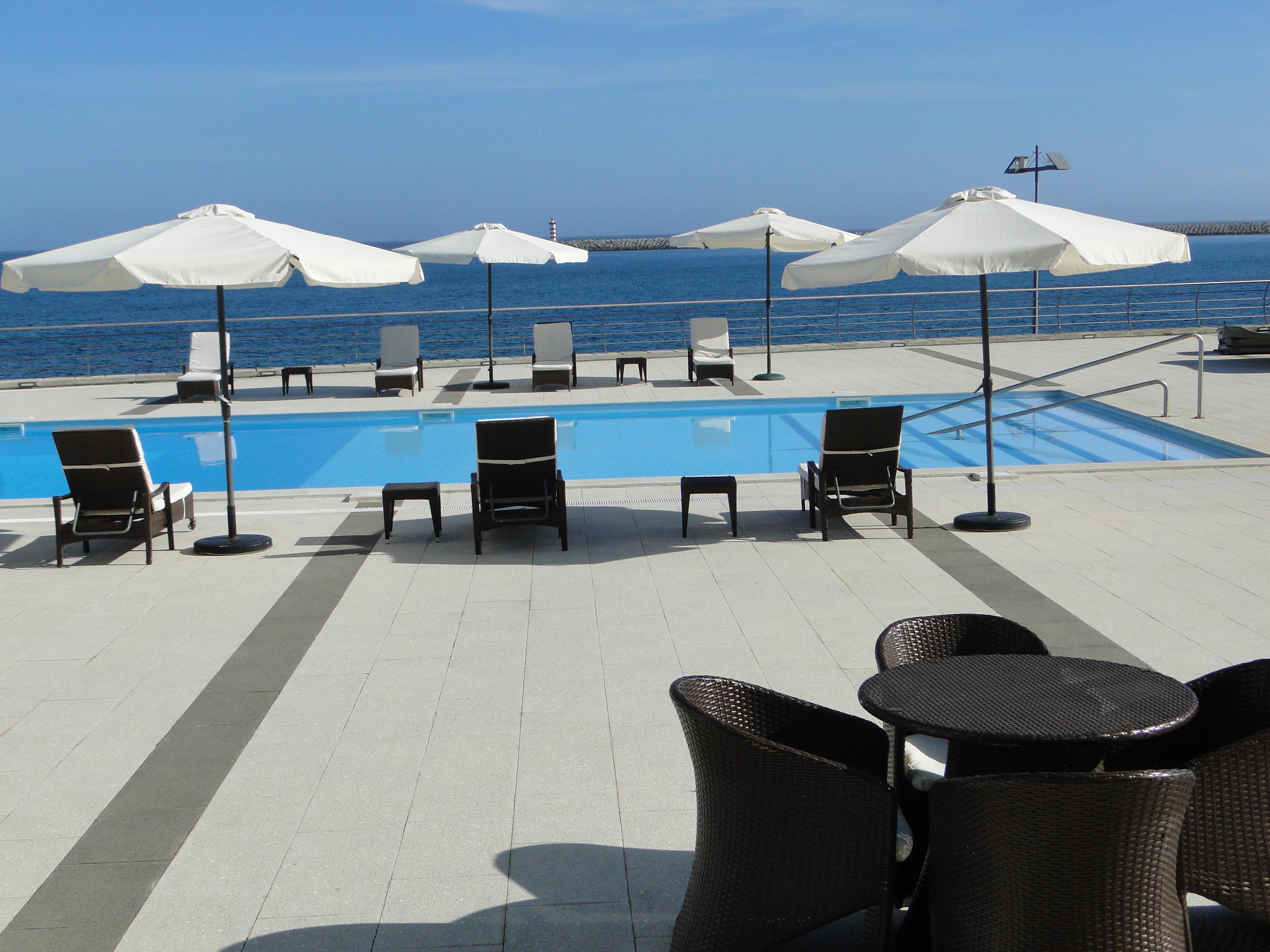 Atlantida Mar Hotel Praia da Vitoria Bagian luar foto