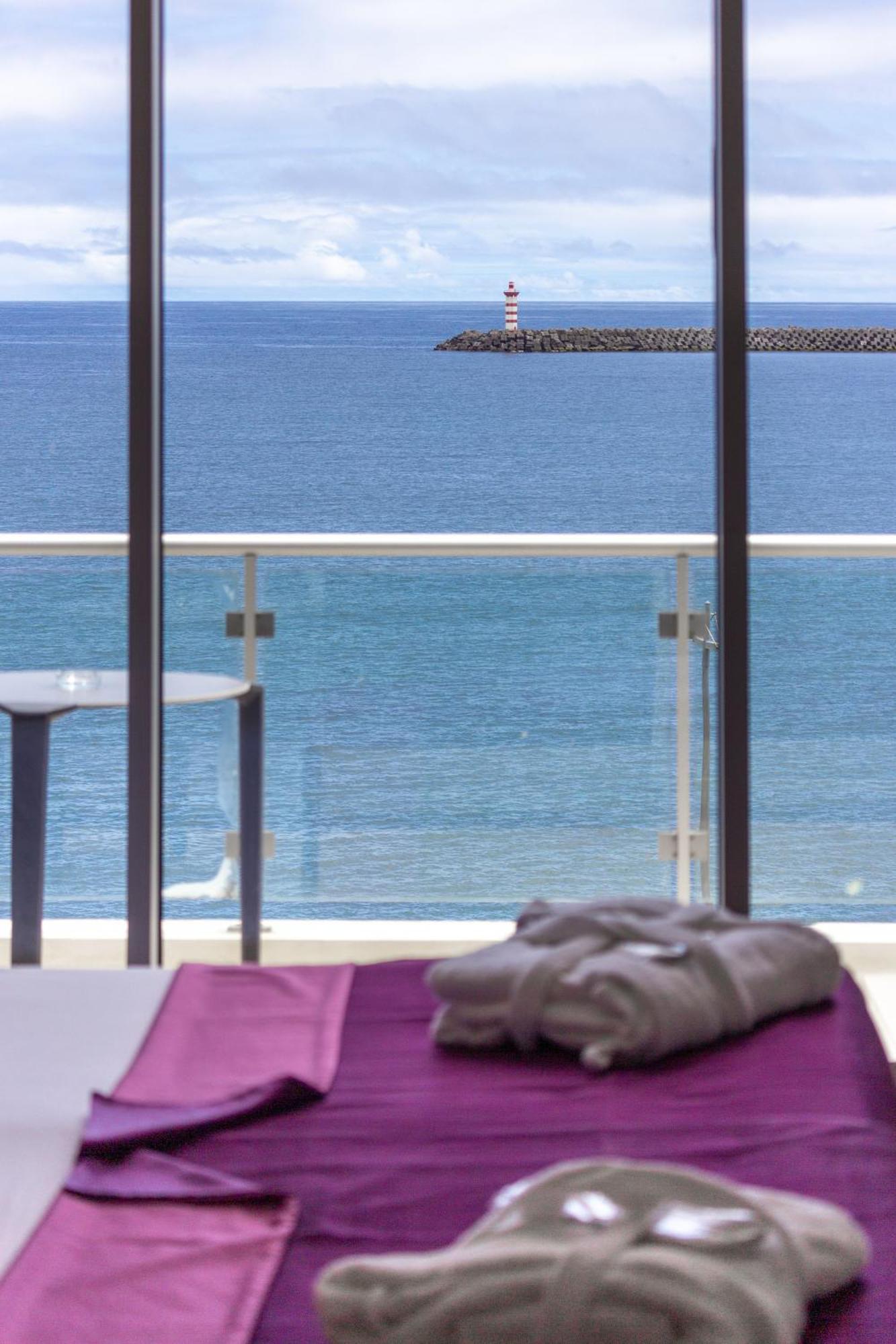 Atlantida Mar Hotel Praia da Vitoria Bagian luar foto