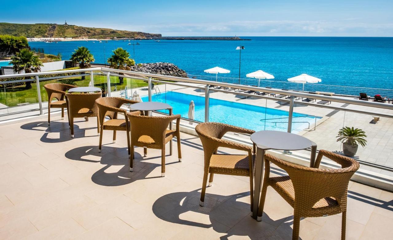 Atlantida Mar Hotel Praia da Vitoria Bagian luar foto